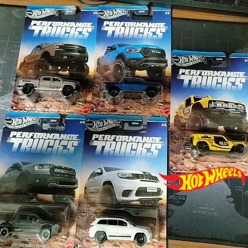Mattel Toy Hot Wheels - Nowe samochody Hot Wheels Performance Trucks