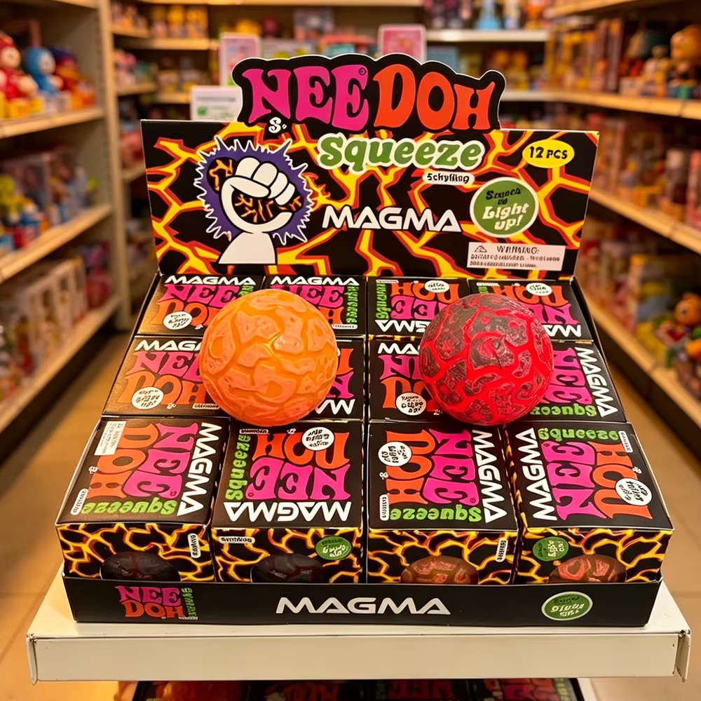 Fidget Cube Original - Nowy produkt NeeDoh Glitter Magma Ball