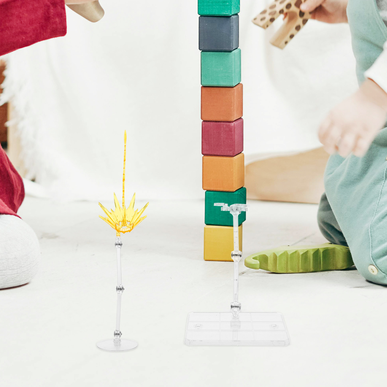 Action Figure Stand - 2 szt. Podstawek ekspozycyjnych z regulacją