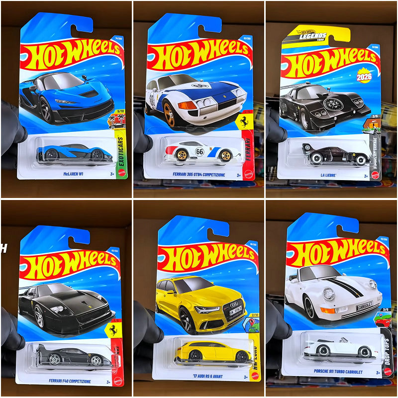 Mattel Toy Hot Wheels - Nowe Oryginalne Samochody Mattel 2026C Hot