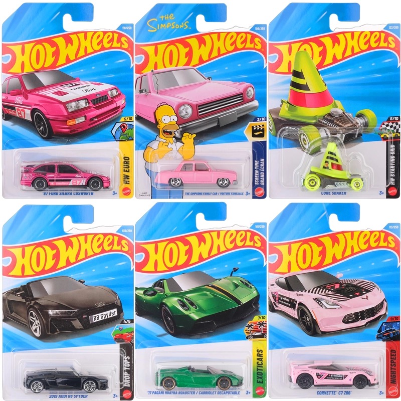 Hot Wheels Car Mainline - Hot Wheels 1/64 Seria Mainline E