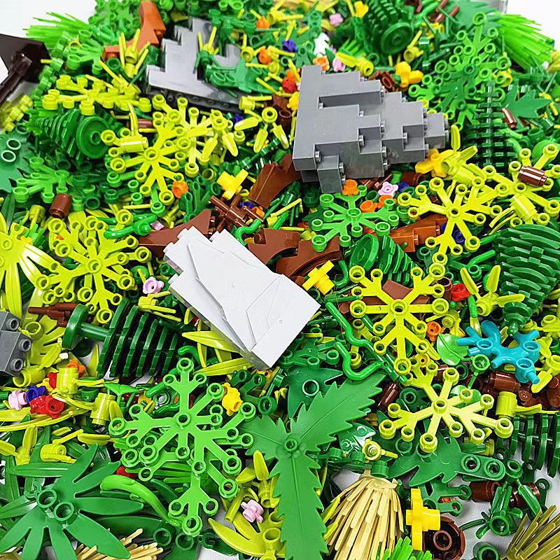 Lego Set City - 200 500g rośliny drzewne akcesoria