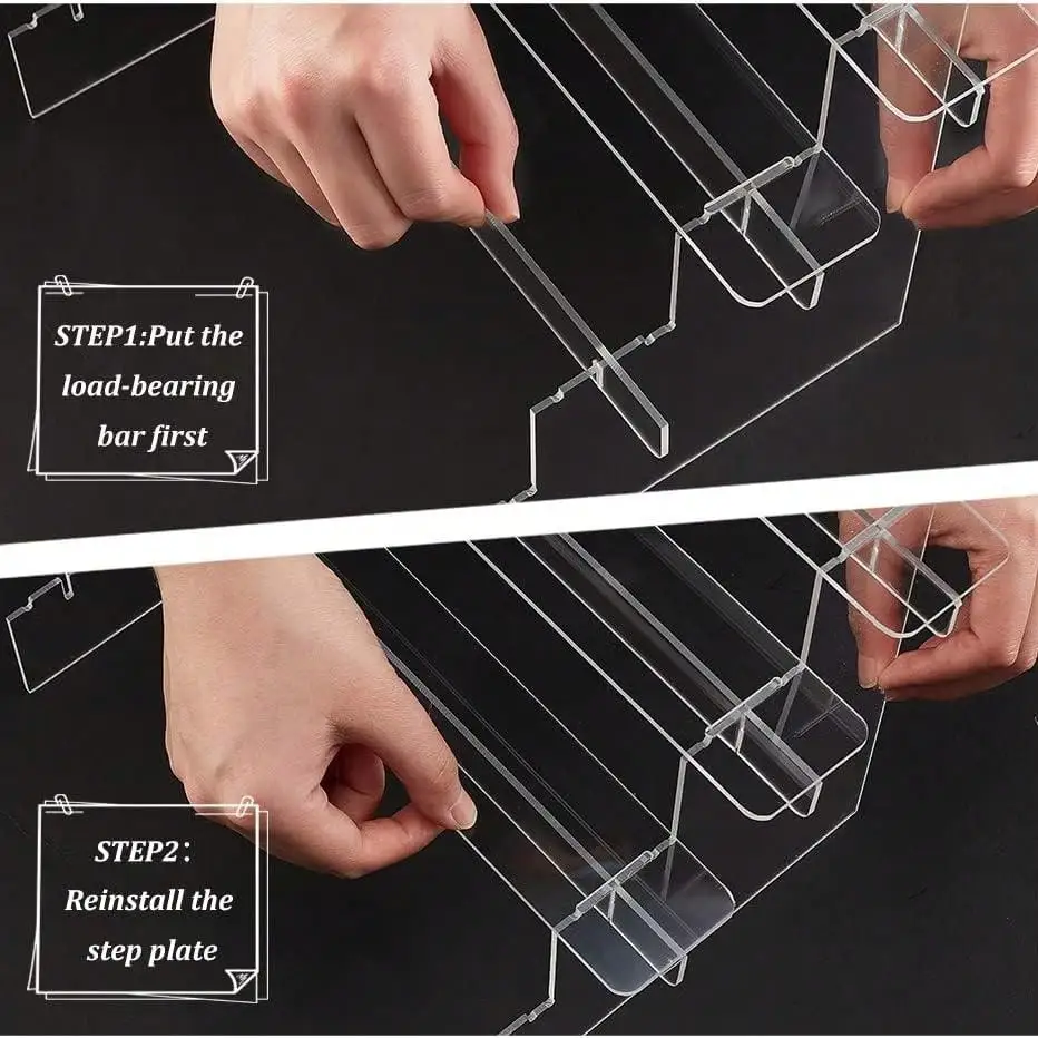 Akrylowe stojaki na perfumy St – Display Risers Set recenzja i cena