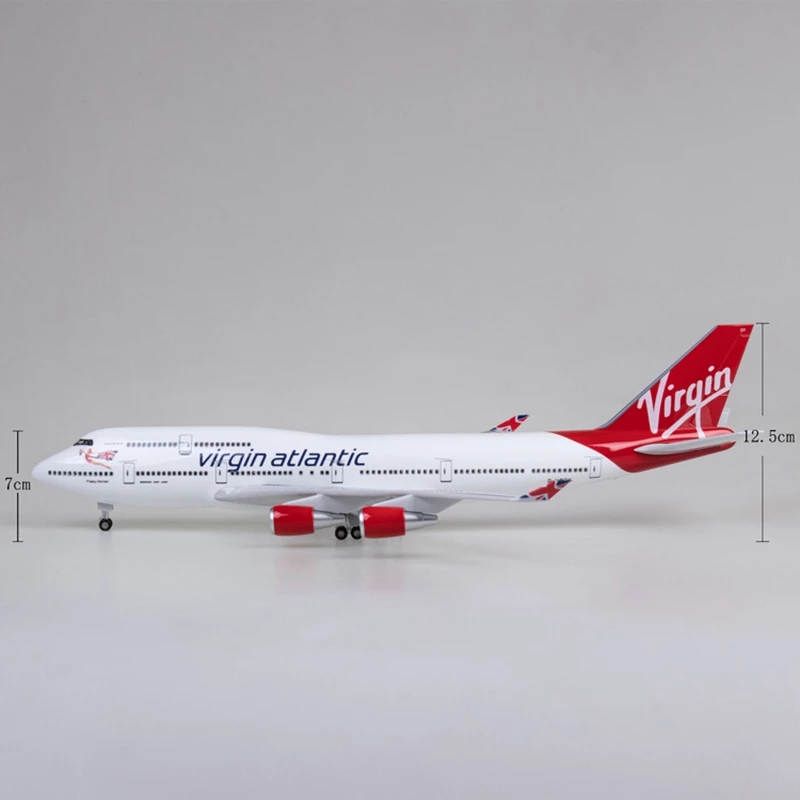 Model samolotu Virgin Atlantic – Model Airplane Plastic recenzja i cena