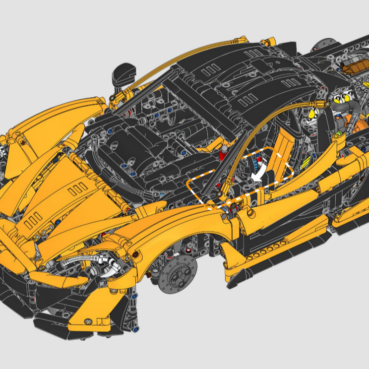 Żółty Zmontowany Samochód Spor – Lego Set Technic recenzja i cena