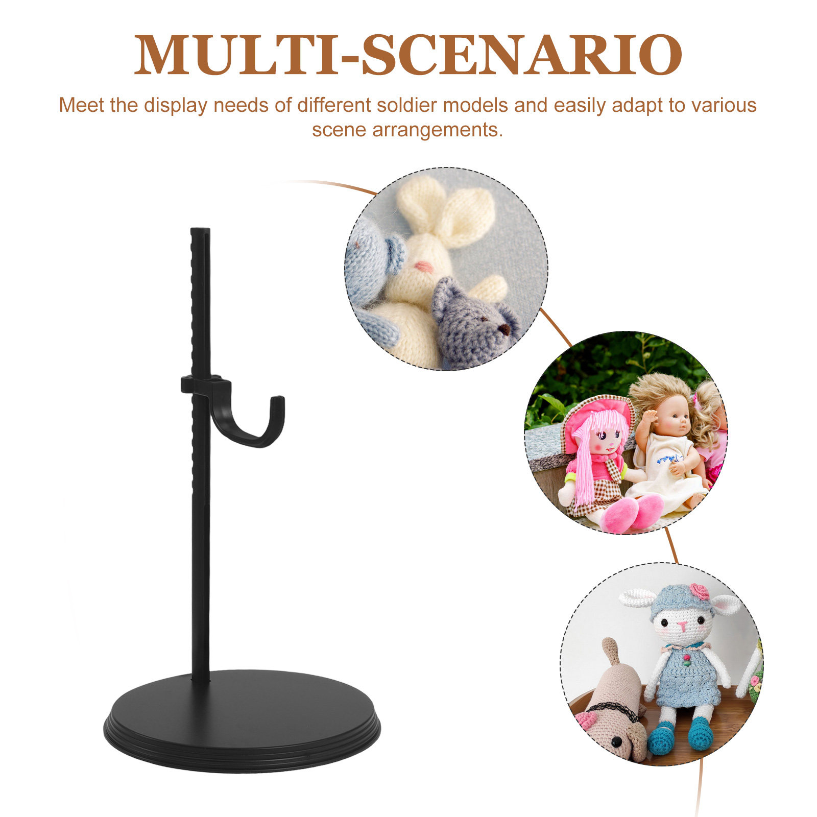 2 szt. Regulowana podstawa do  – Action Figure Stand recenzja i cena