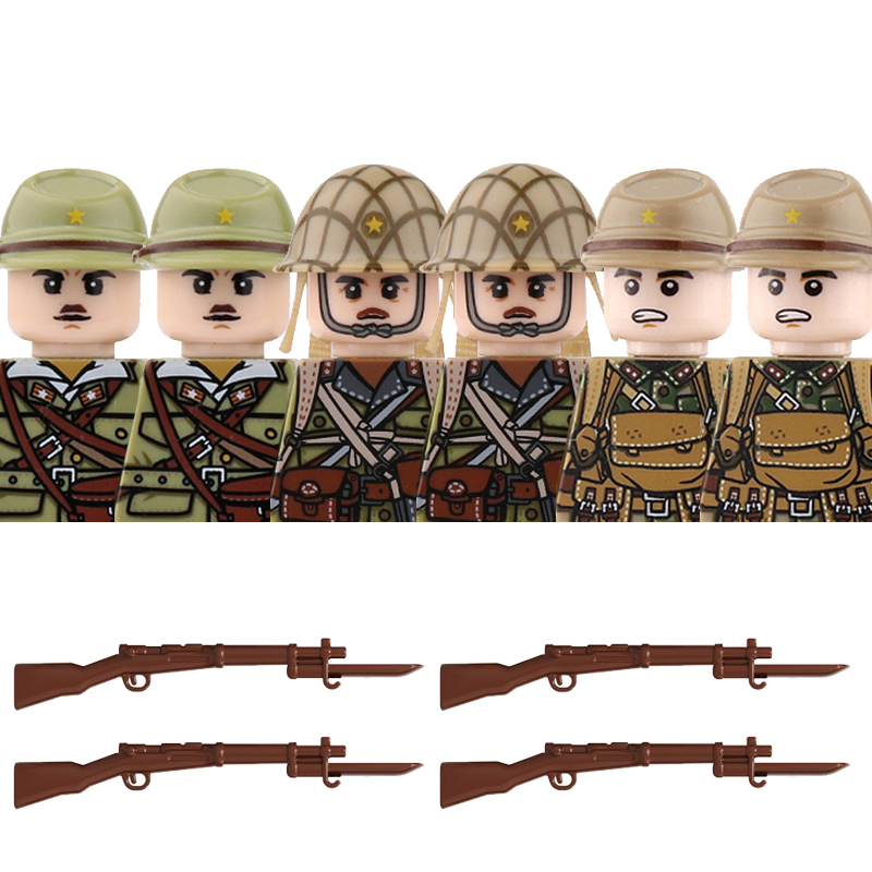 Figurki żołnierzy piechoty jap – Lego Set City recenzja i cena