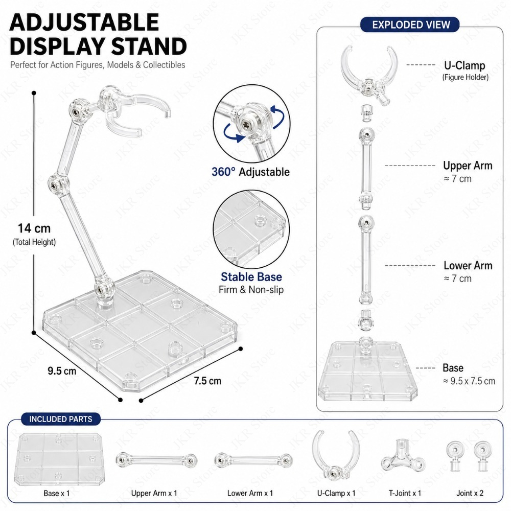 1/3/5/10 szt. Przezroczysty Ak – Figma Stand Set recenzja i cena